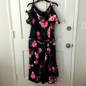 NWT Unique Vintage Floral Dress Plus Size
